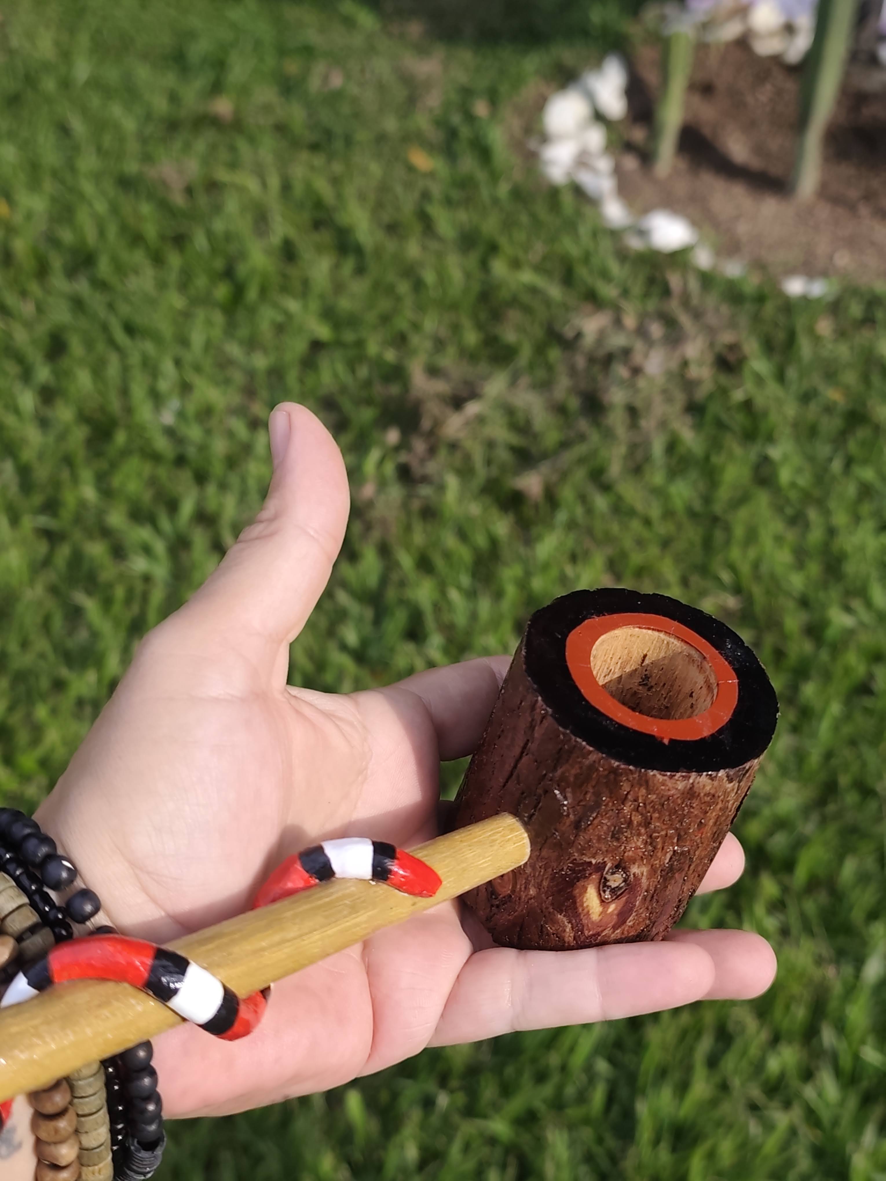 Cachimbo Fulni-ô Cobra Coral